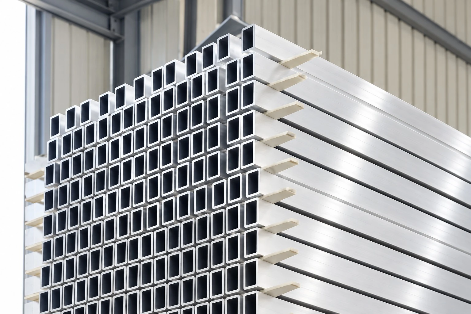 Stocked metal profiles
